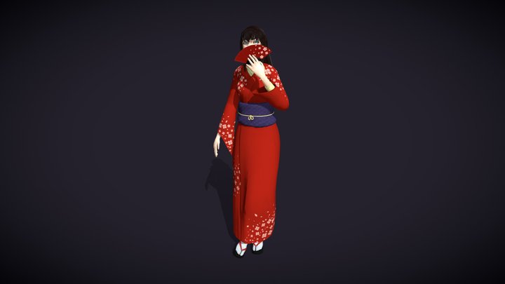 Sayoko Itomi 3D Model