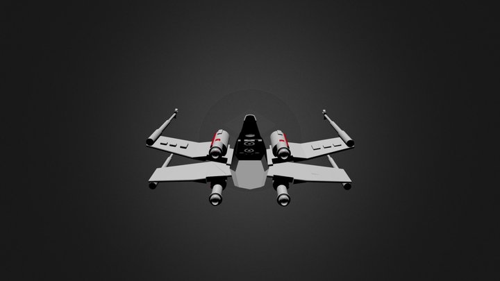Xwing End Conor 3D Model
