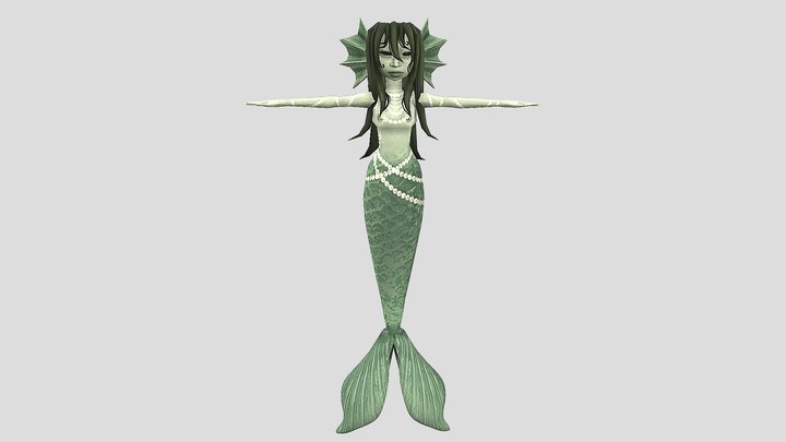 Mermaid 3D models - Sketchfab