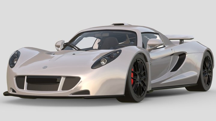 Hennessey Venom GT 3D Model