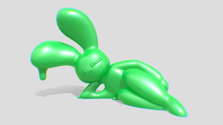 Sleepy Goopy 3D Model