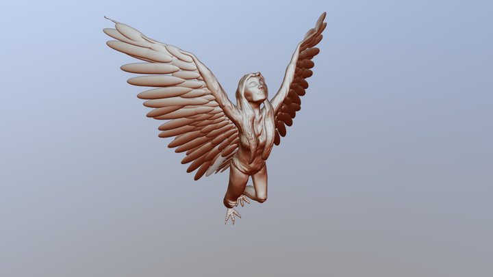Day 29- Harpy 3D Model