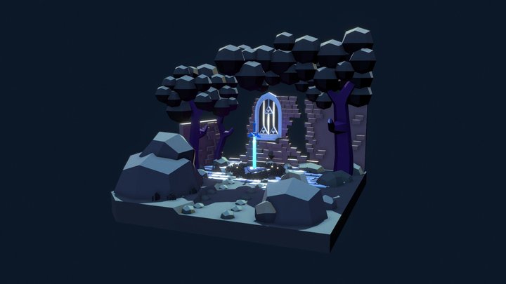 Master Sword 3D Model