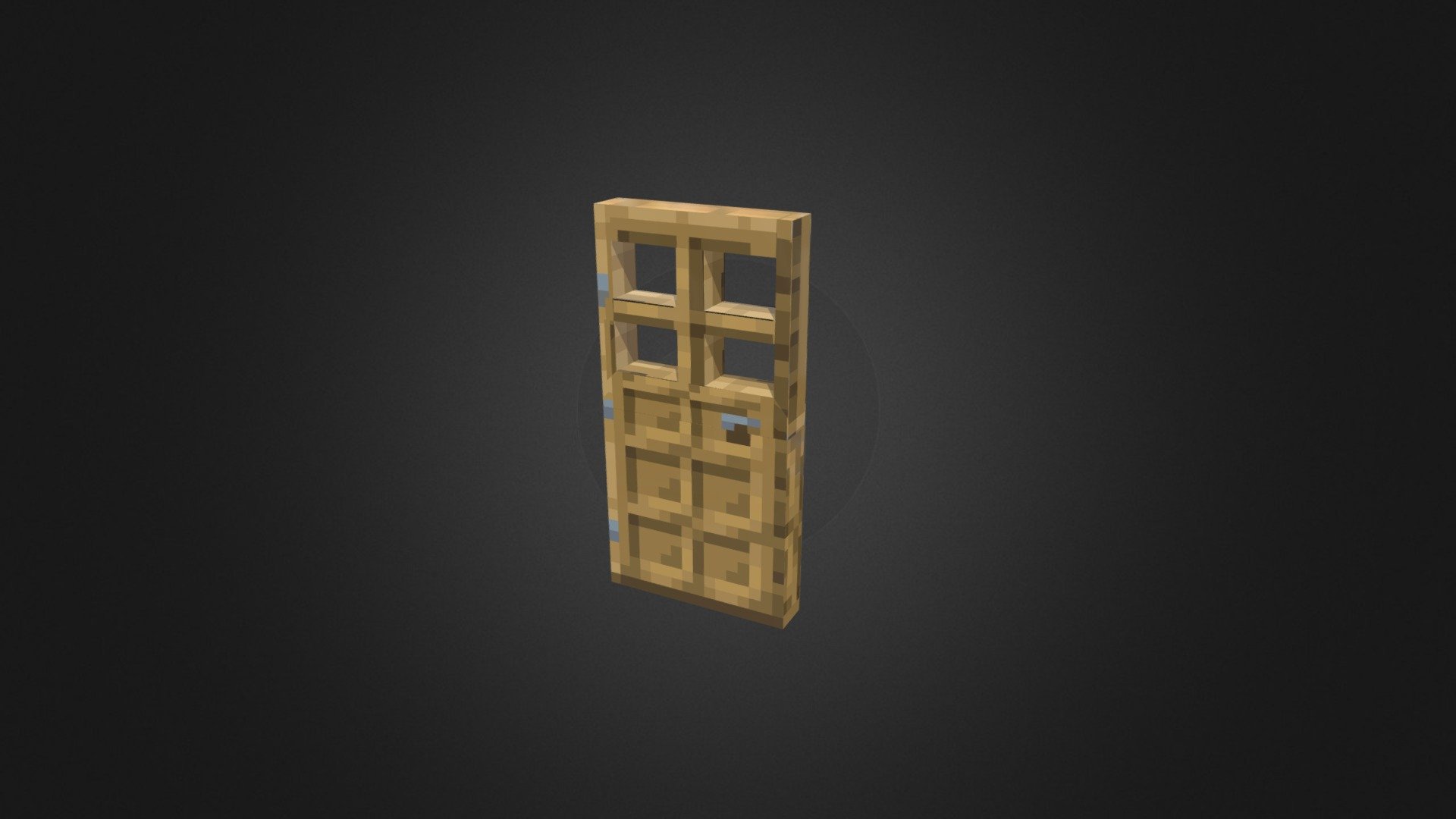 minecraft doors - 3D model by realism (@RealismModels) [9f2e1bb]