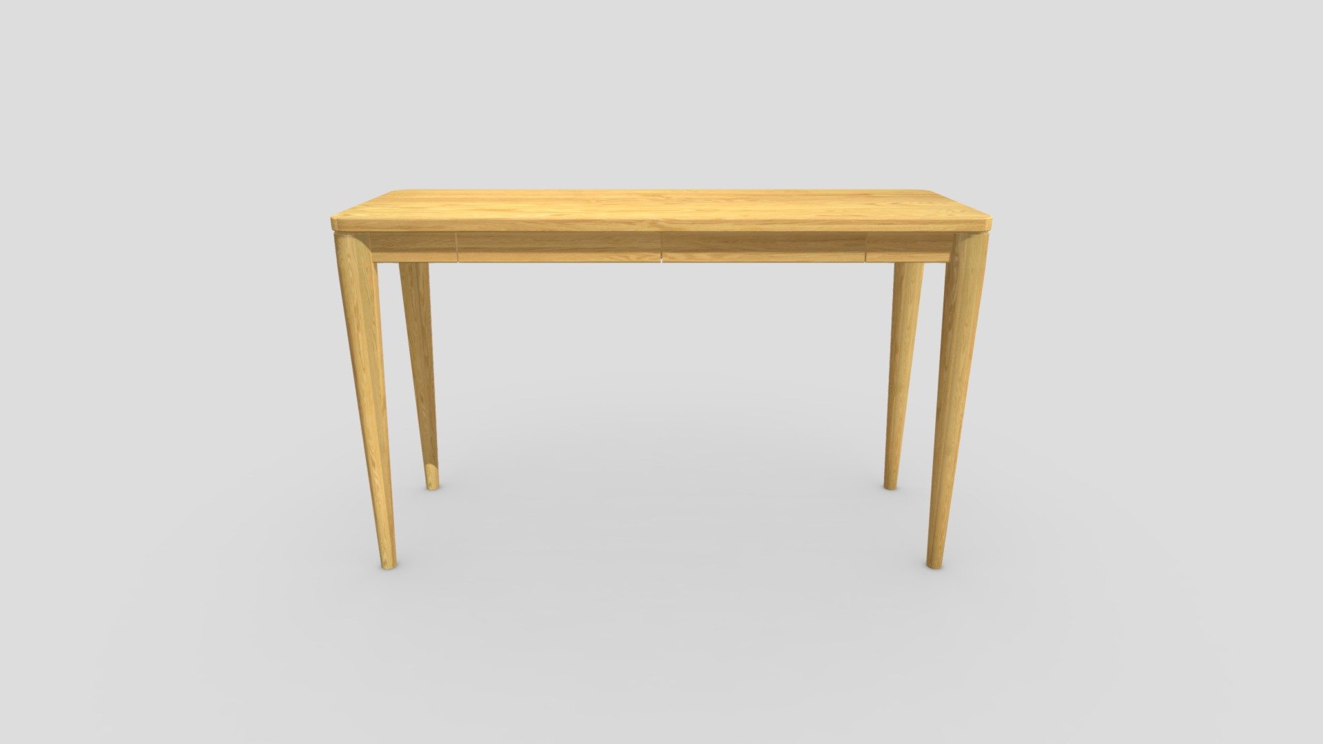 Leaves 120x45デスク C脚 OAK