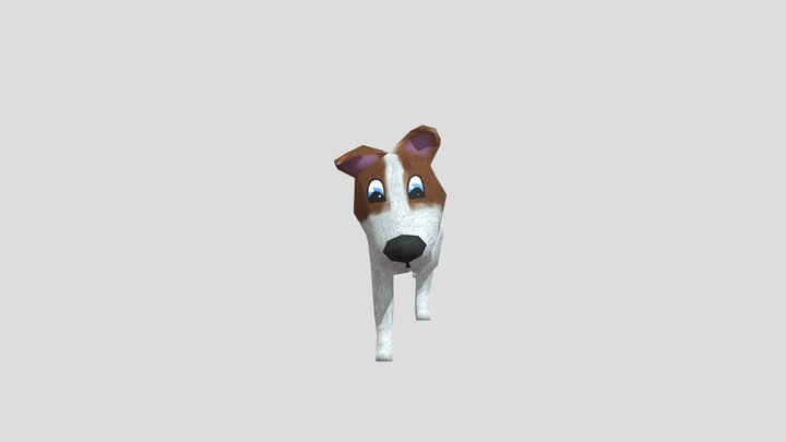 Dexter the Dog 3D Model