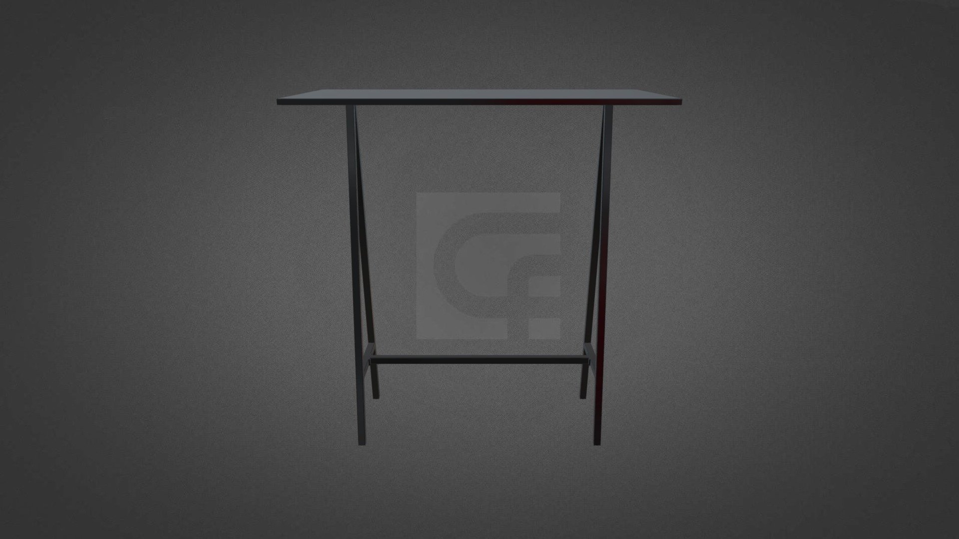Jude Rectangle Table — Sketchfab embed 3D viewer