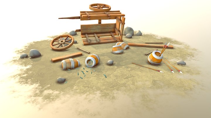 Stylized Crash 3D Model