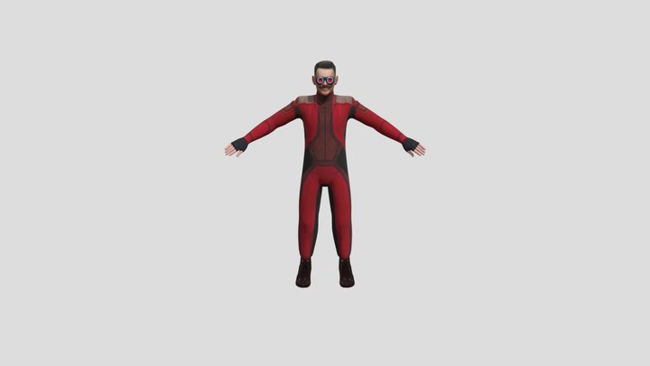 Sonic The Hedgehog Movie DR. Robotnik 3D Model