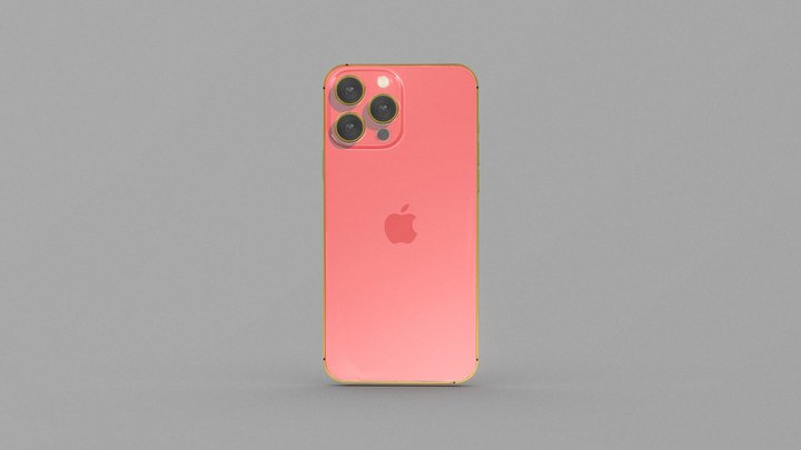 5_ Iphone Case (Grandeur Color RED) 3D Model
