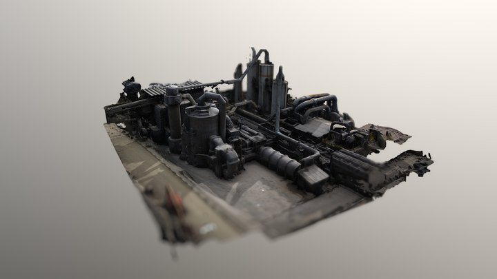Acid Plant 3D Model