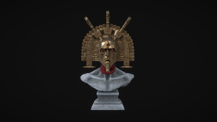 Dagoth Ur Mask 3D Model