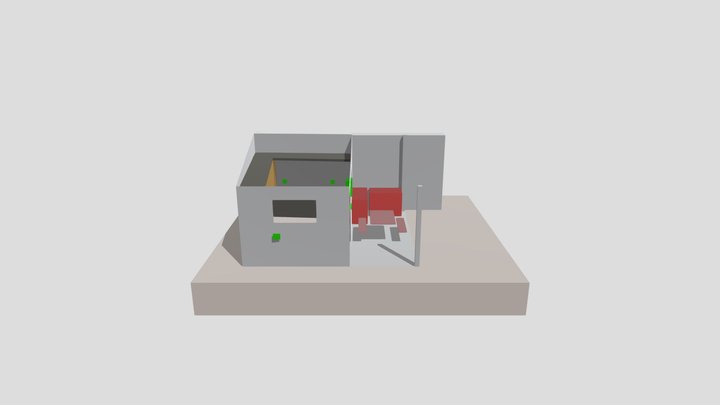 Gartenhaus 3D Model