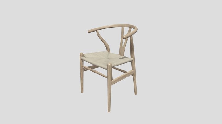 Silla vieja 3D Model