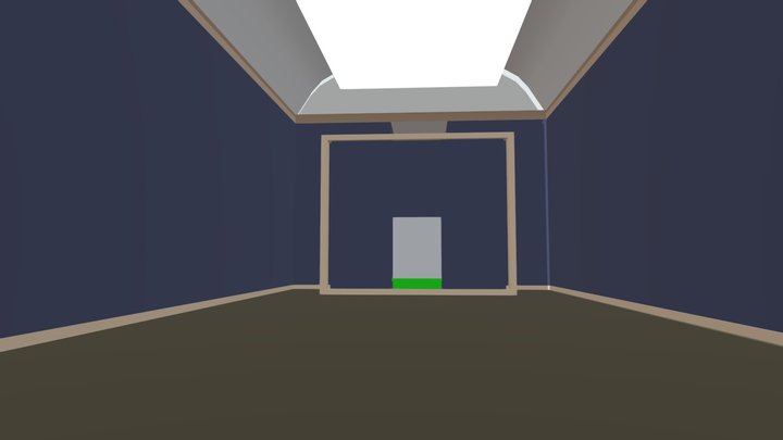 Louvre salle des état 3D Model