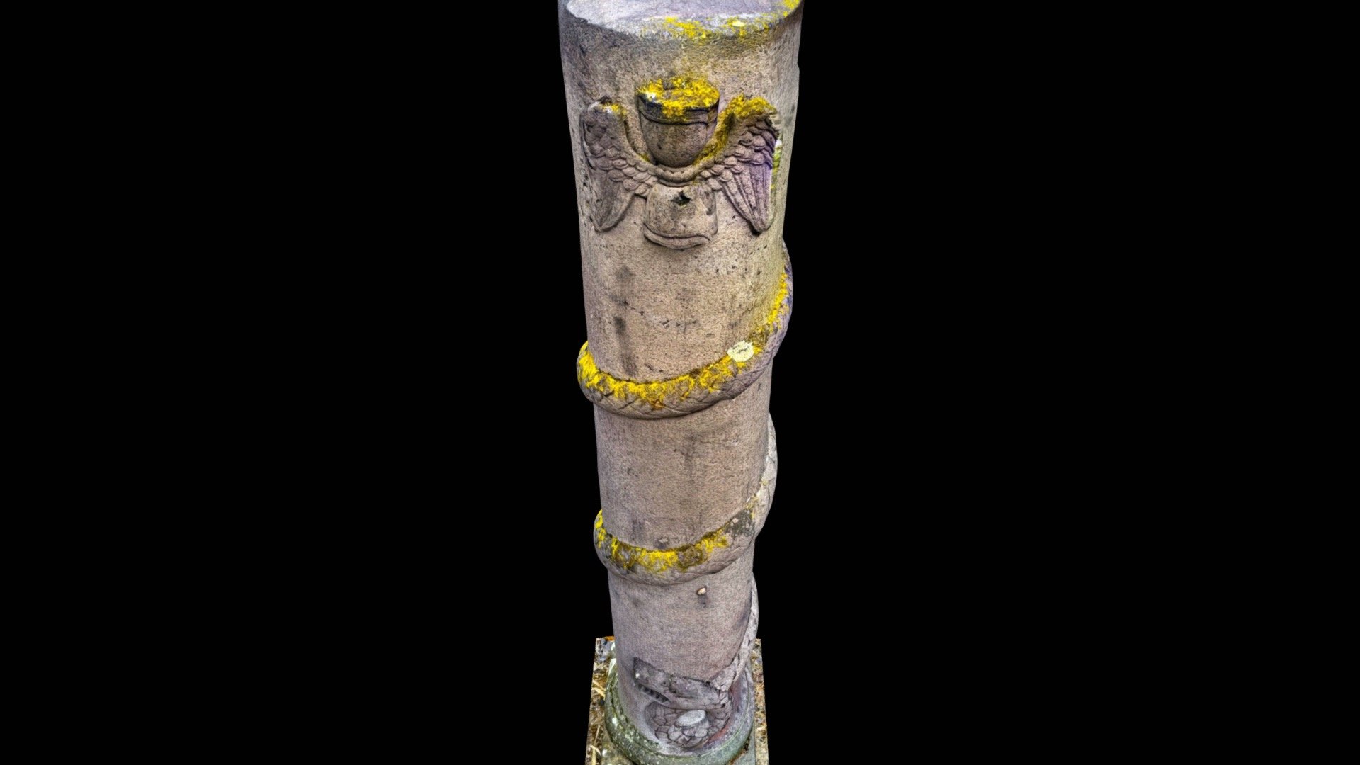Colonne funéraire - Cimetière de Riom