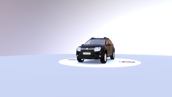 Dacia Duster 2015 3D Model