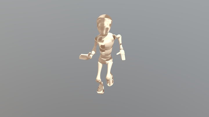 Dunk Animation 3D Model