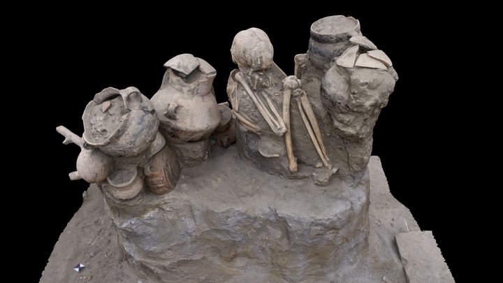 PRA HUACHO - UE 14 - CF 19 3D Model