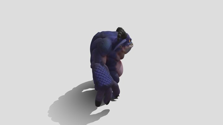 Fantasy Troll 3D Model