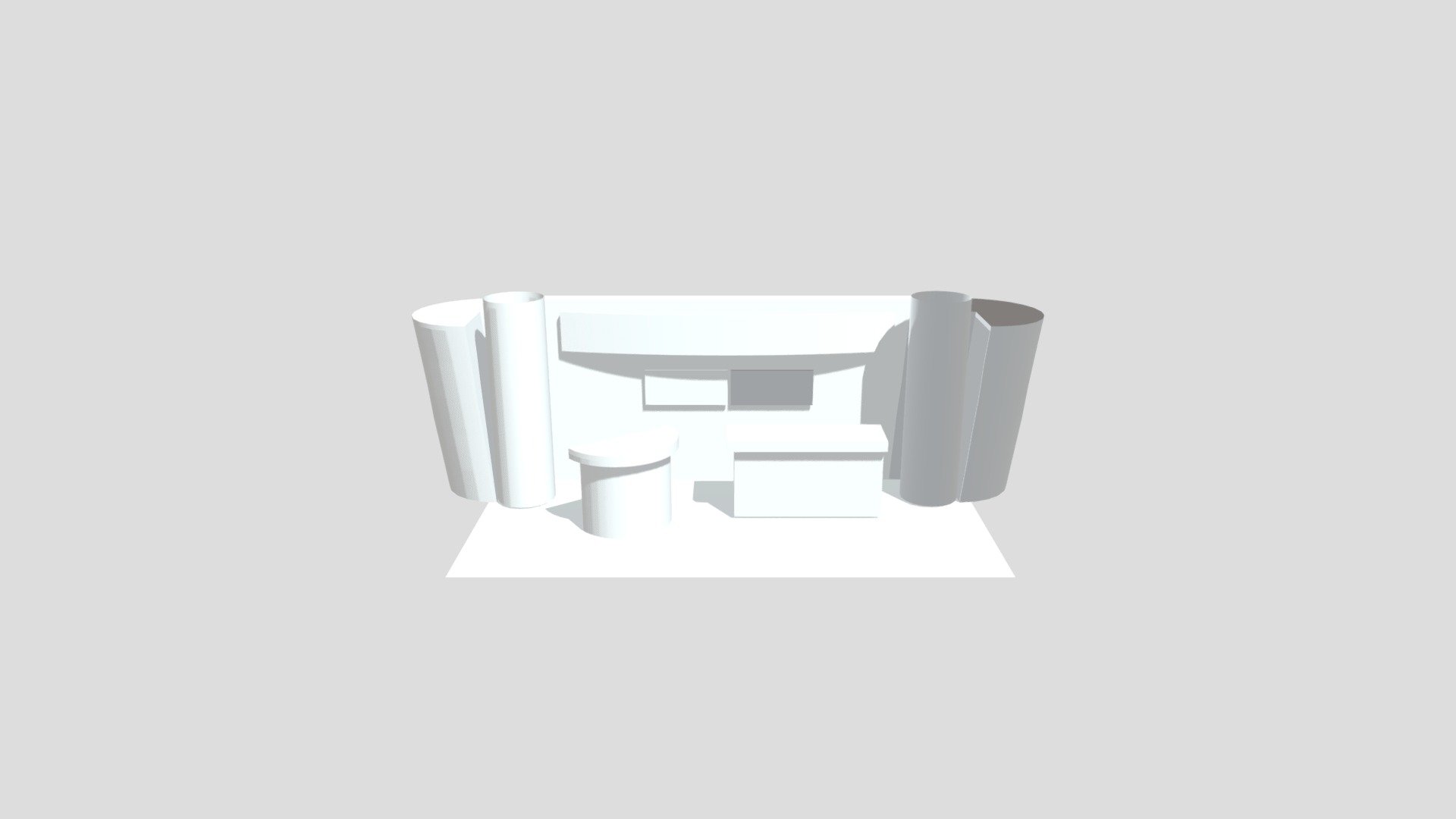 3D MAX Trade show booth 3D model by melissamak [fd6780a] Sketchfab