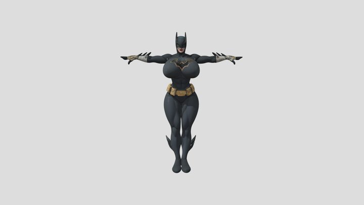 Casandra Cain- Batgirl 3D Model