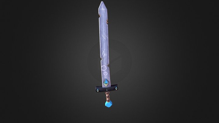 Espada (Estudo)--(weapon sword) 3D Model