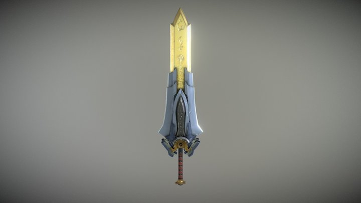 Sword 01 3D Model