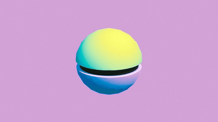 Pokeball 2 3D Model