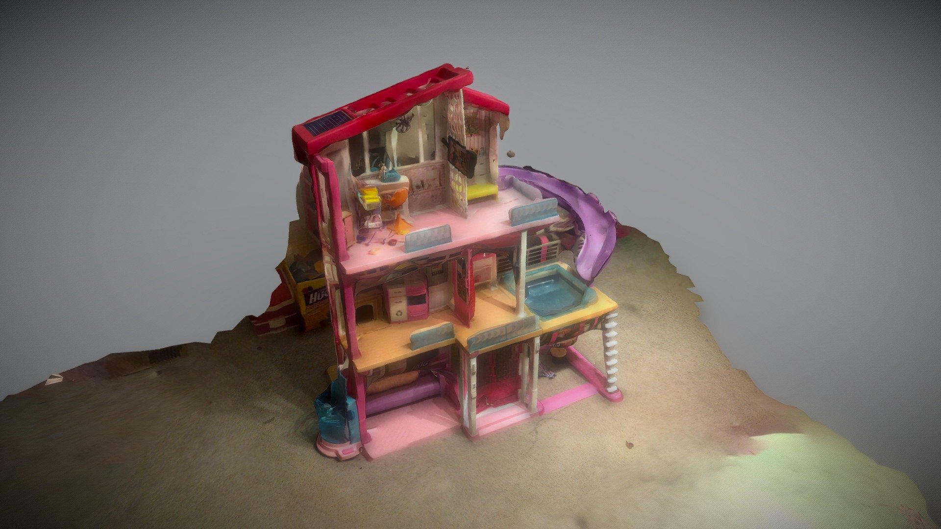 Barbie dream house 3D model by Theworkings (Theworkings