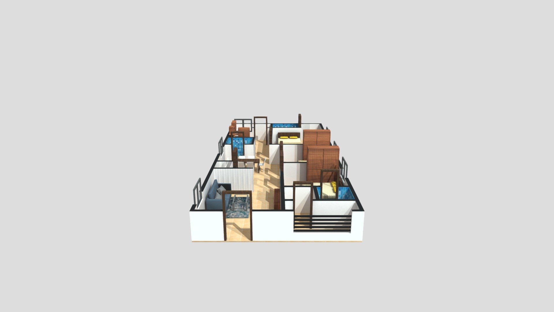 tulsi lake tyep 1 flat 1
