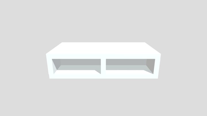 Low-poly Coffee Table 3D model 3D Model