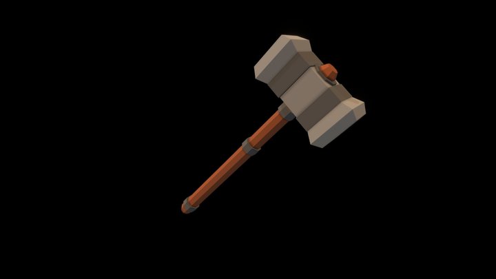 Battle hammer 3D Model