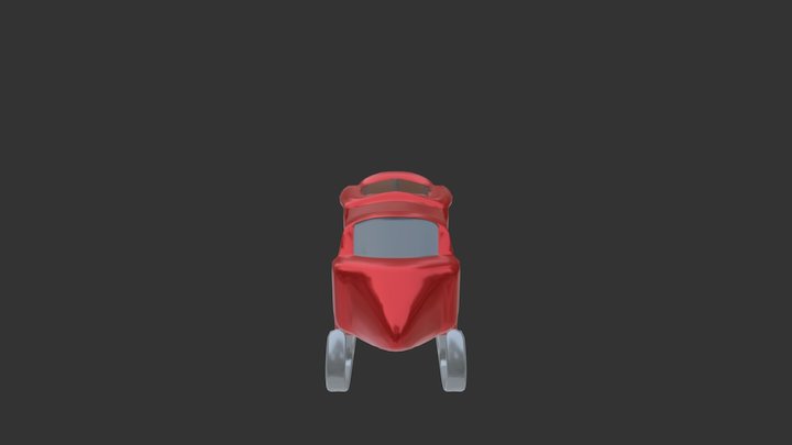 Sled Sport 3D Model
