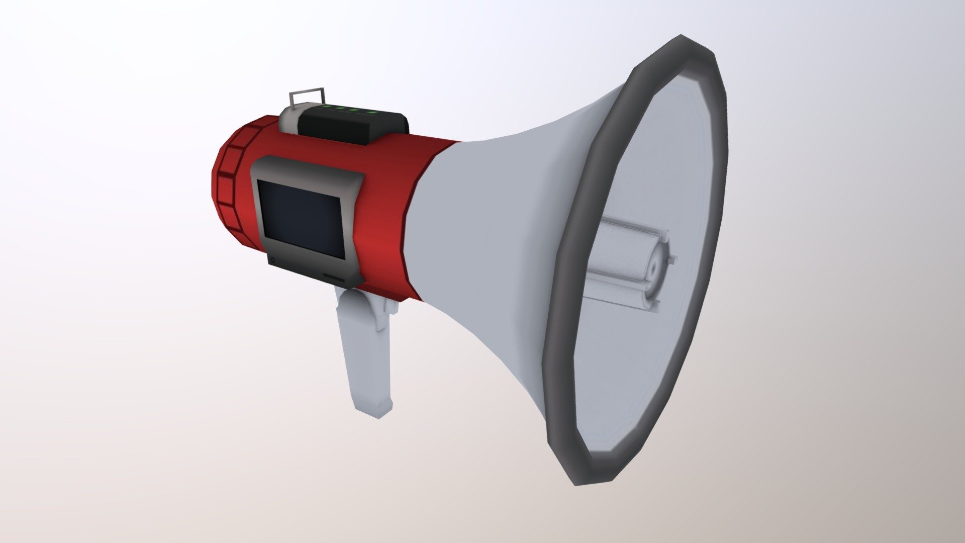 Danganronpa Megaphone Hacking Gun