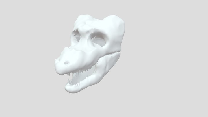 龍頭骨 3D Model
