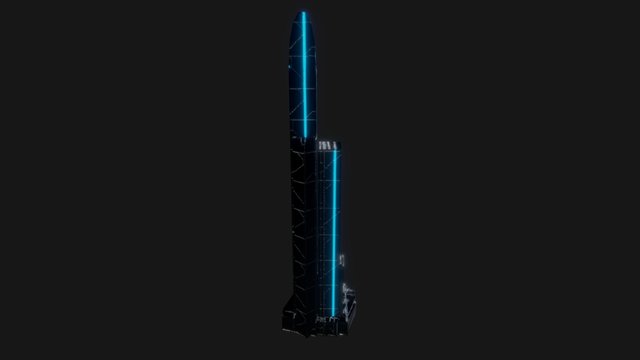 Ricochet: Skyscraper Asset 1 3D Model