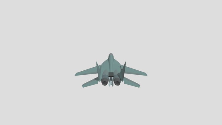 Besiege creation MiG-29 3D Model