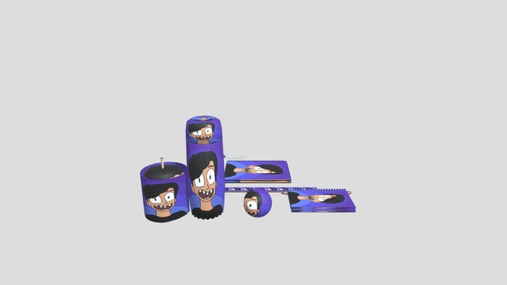 Jorge Mockup fabito merch 3D Model