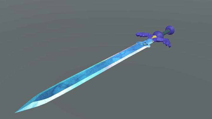 薩爾達傳說-大師之劍 Zelda- Mastersword 3D Model