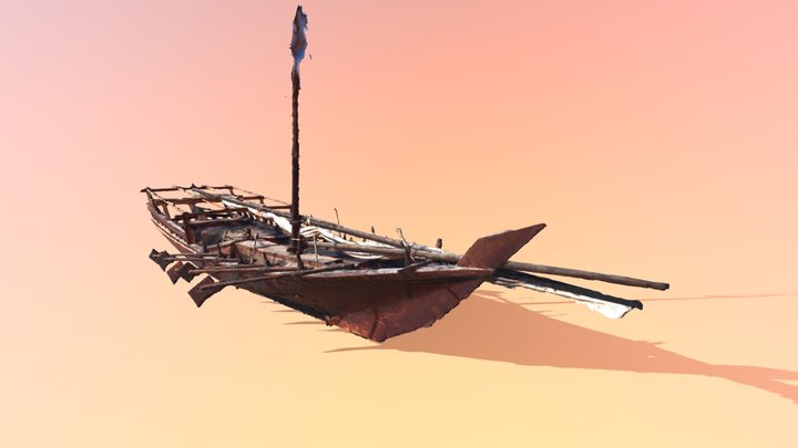 ArabianDhowBoat_model 3D Model