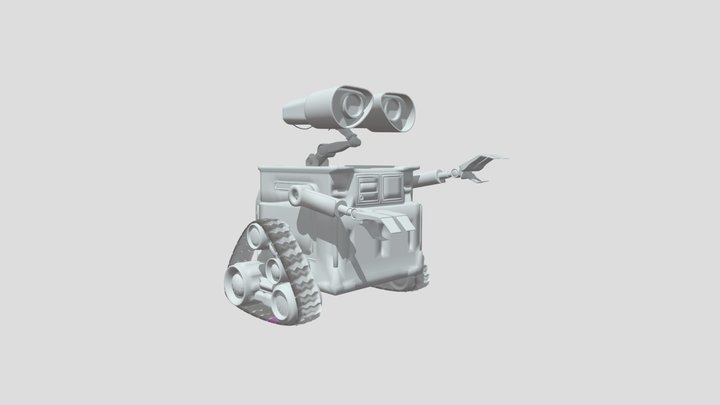 Wall E 3D model 3D Model