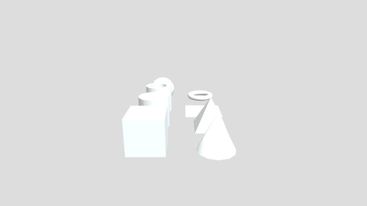 Figuras Geométricas 3D Model