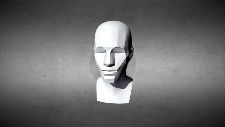 Simple Asaro Head 3D Model