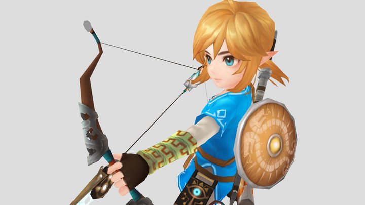 Link (Botw) 3D Model