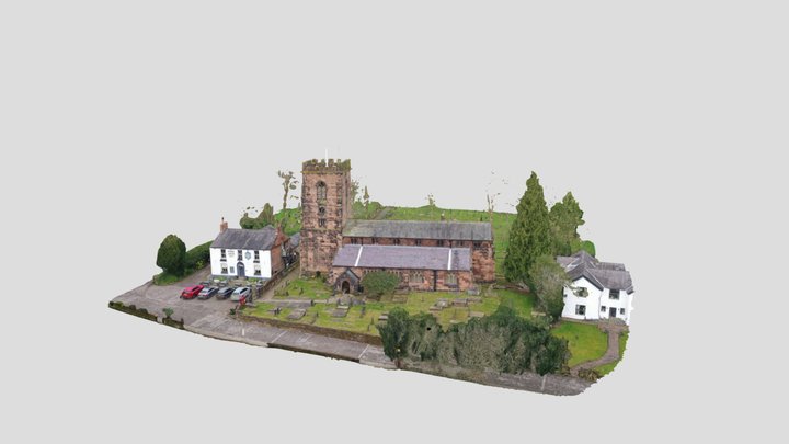 St Wilfrids Church, Grappenhall 3D Model