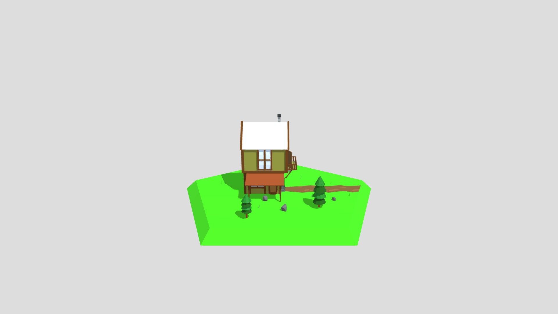 Low Poly House