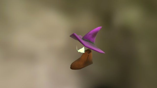 FGJ Boot Character 3D Model