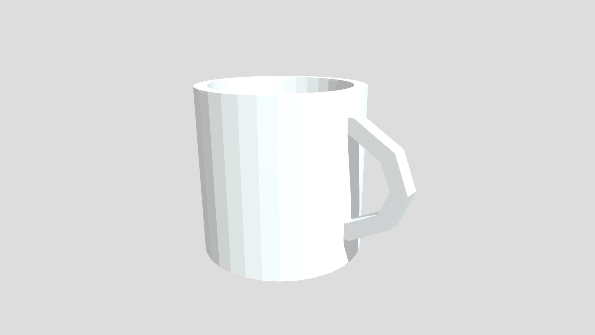 Low poly mug - Download Free 3D model by Simpy (@simpy.starrr) [fd77492 ...