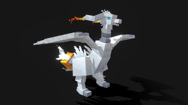 Reshiram 3D Model